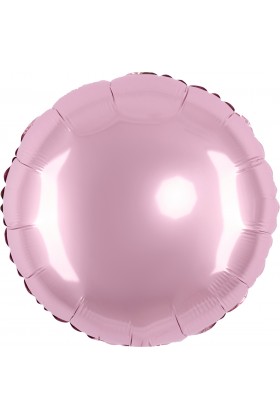 FM Шар Фольга 18" Круг розовый (PINK)