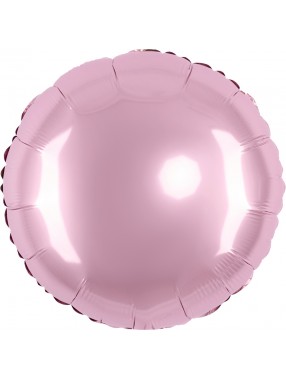 FM Шар Фольга 18" Круг розовый (PINK)
