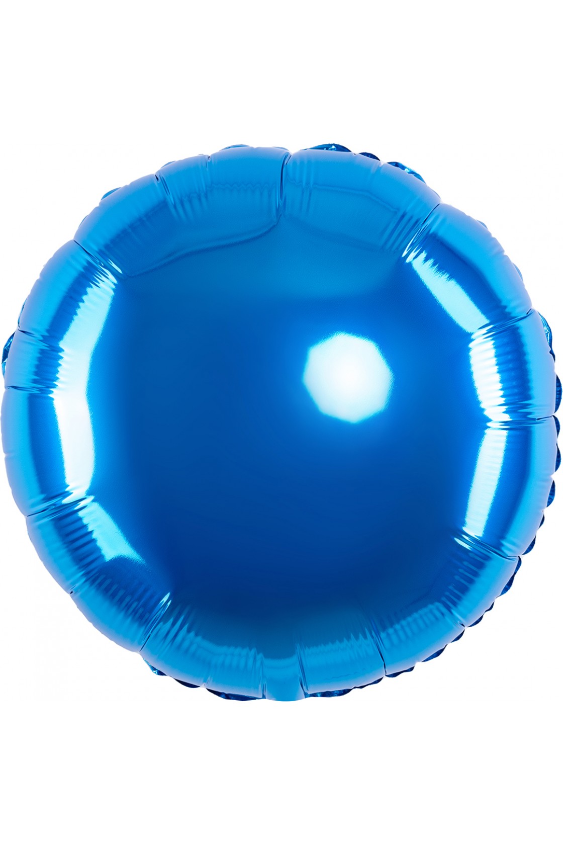 Купить FM Шар Фольга 18" Круг синий (BLUE) в Новосибирске с доставкой