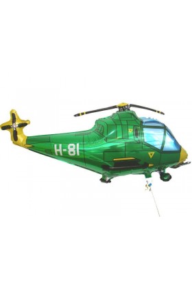 FM Фигура Вертолет зеленый 57х96см И-159