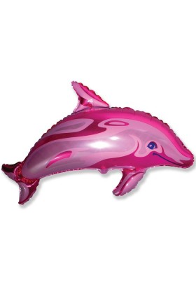 FM Фигура Дельфин малиновый