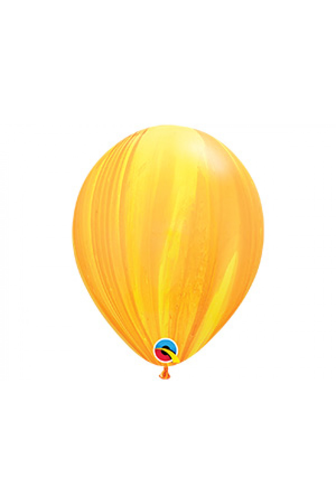 Купить 11" Qualatex Супер Агат Yellow Orange в Новосибирске с доставкой
