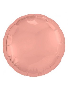 FM Шар Фольга 18" Круг коралл