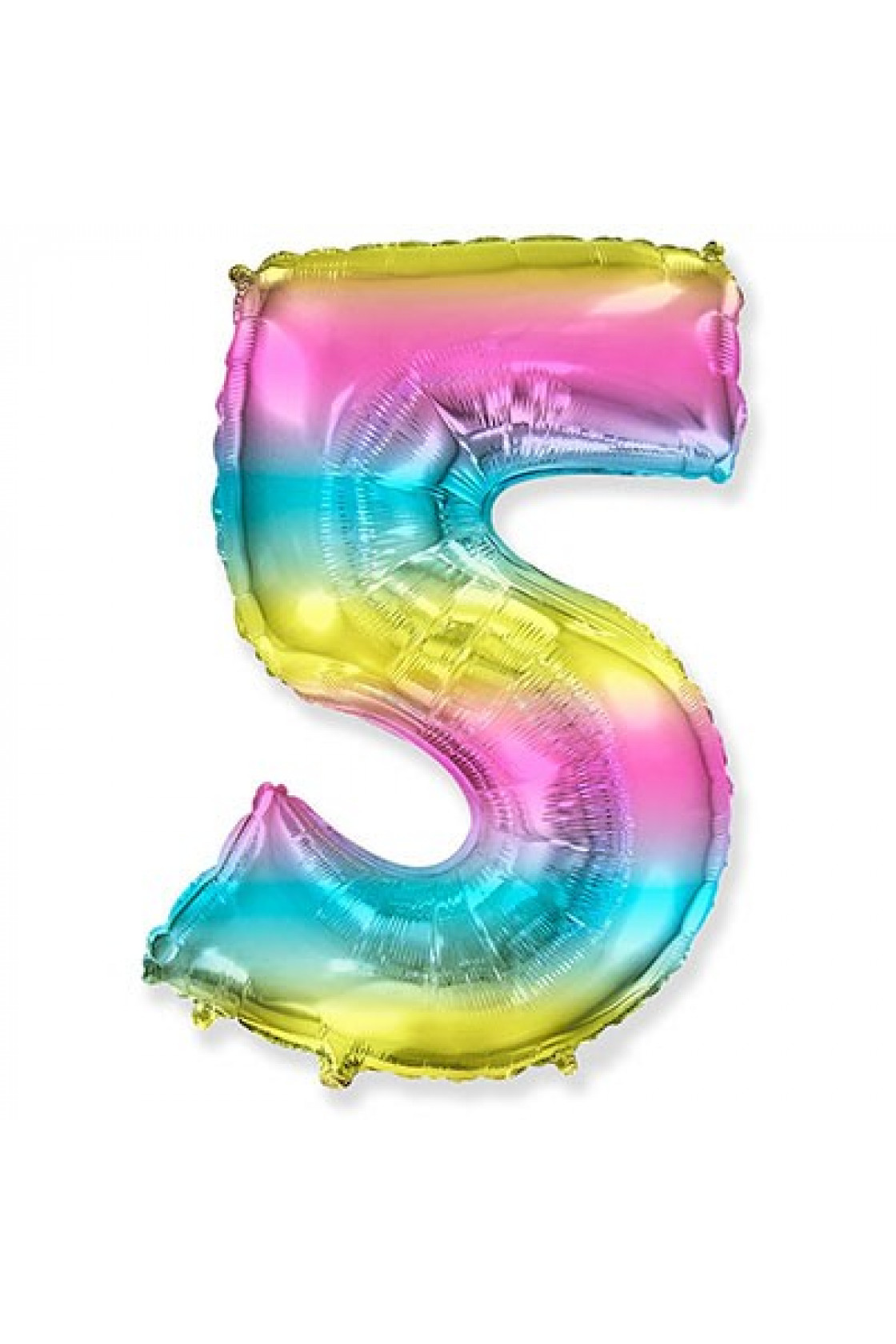 Купить Фигура Цифра 5 радуга 7*Н в Новосибирске с доставкой