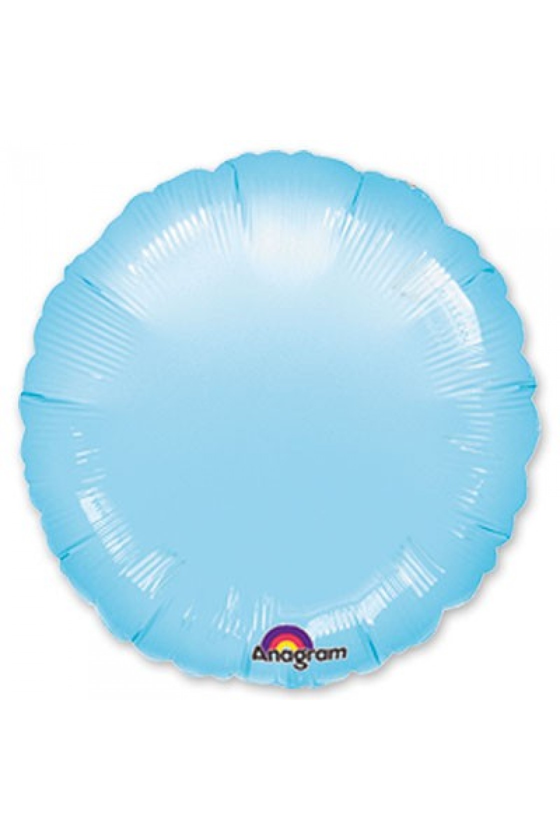 Купить FM Шар Фольга 18" Круг голубой в Новосибирске с доставкой