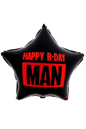 С Звезда Happy B-day man