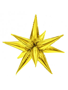 АГ 3D ЗВЕЗДА 26" Составная Gold