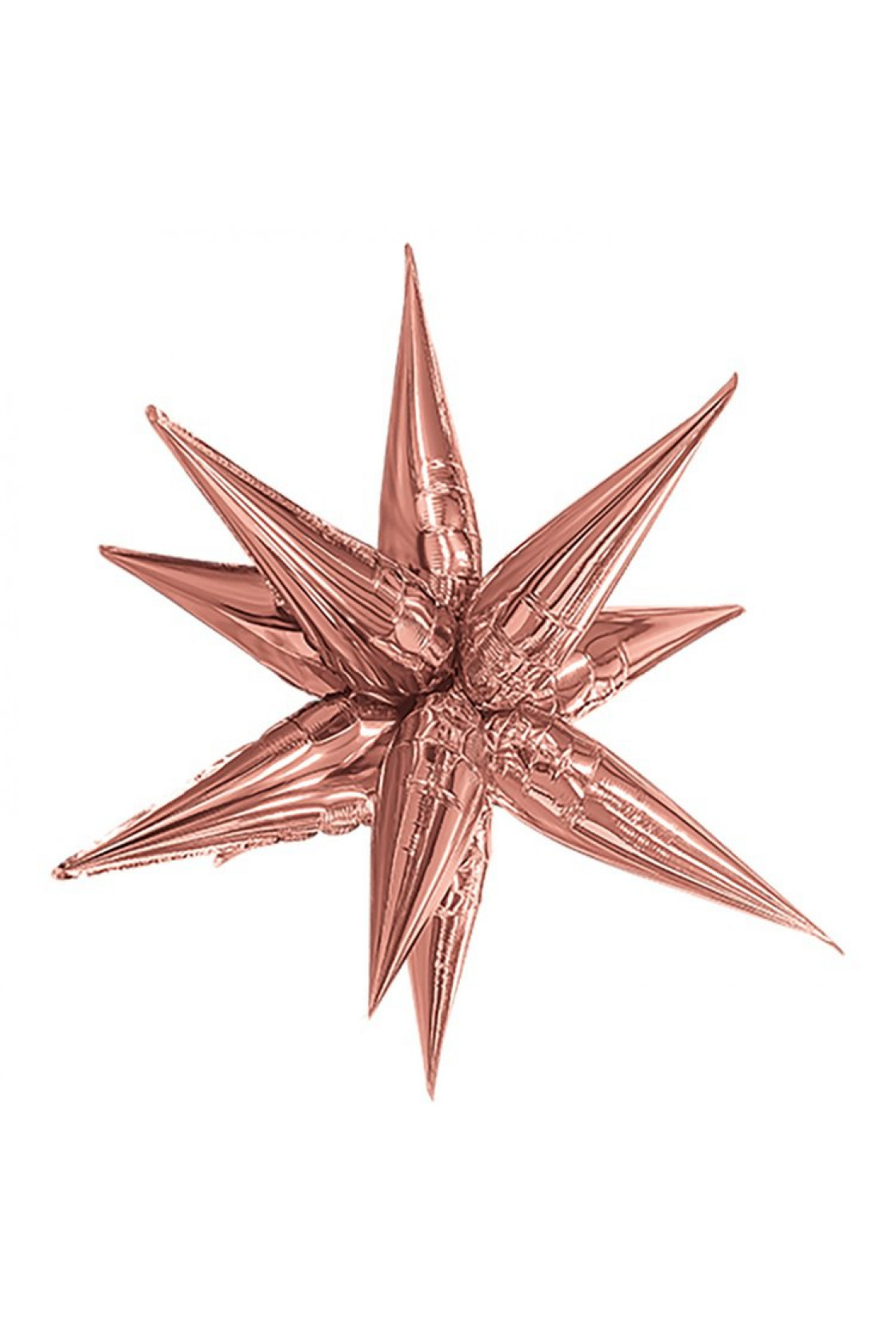 Купить АГ 3D ЗВЕЗДА 26" Составная Rose Gold в Новосибирске с доставкой