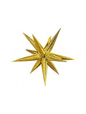 АГ 3D ЗВЕЗДА  41" Составная Gold