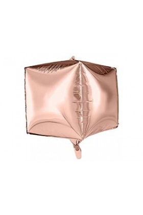 АГ 3D КУБ 26" Металлик Rose Gold