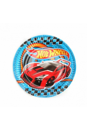 Тарелки 18 см Hot Wheels  6 шт.