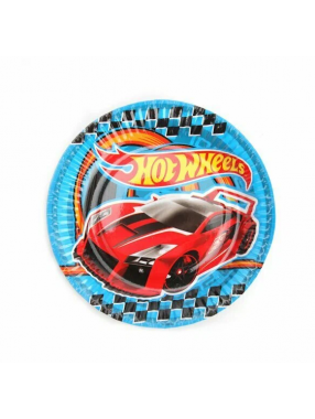 Тарелки 18 см Hot Wheels  6 шт.