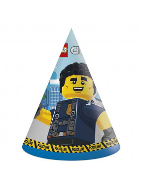 Колпак LEGO CITY  / 6 шт.