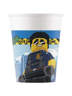 Стаканы LEGO CITY  / 8 шт.