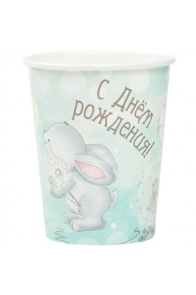 Стаканы Зайка / 6 шт.
