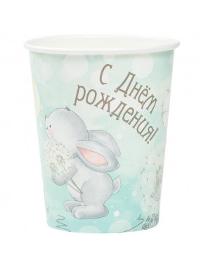 Стаканы Зайка / 6 шт.