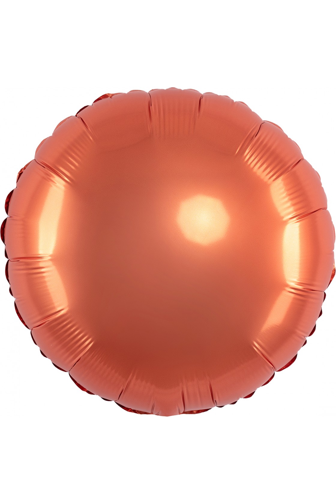 Купить FM Шар Фольга 18" Круг оранжевый в Новосибирске с доставкой