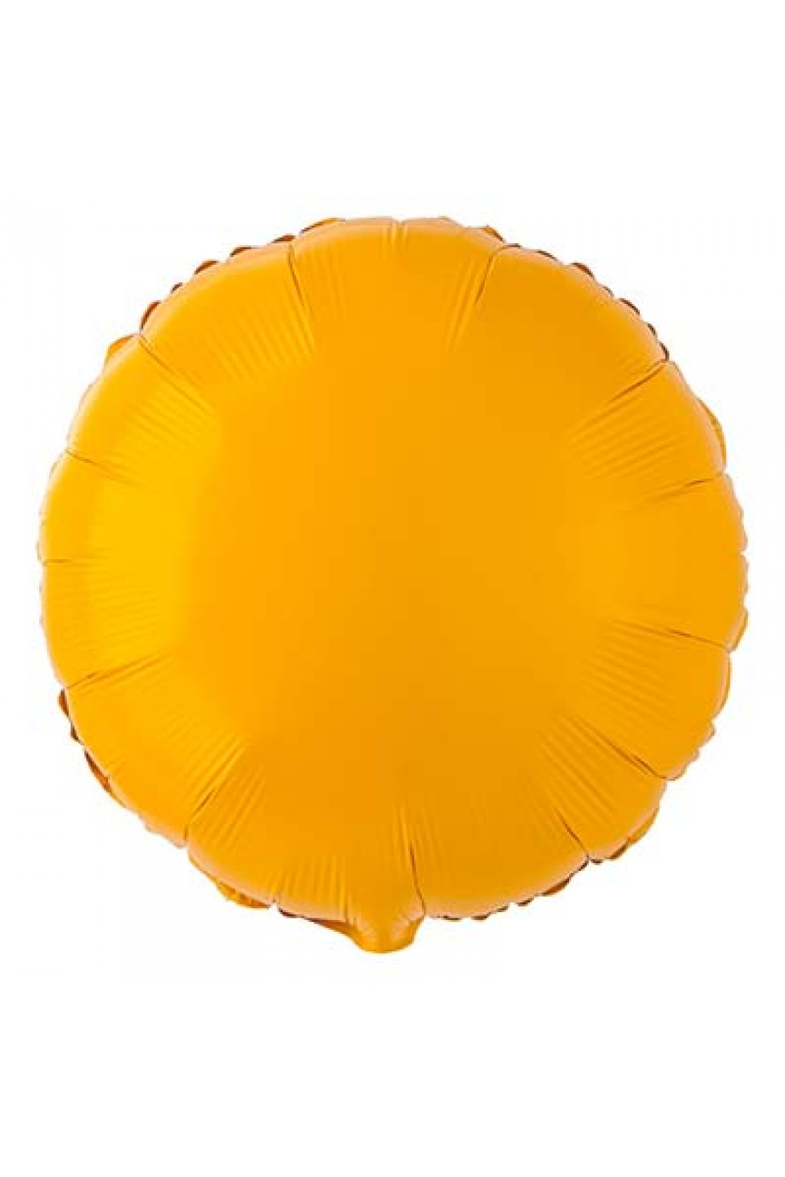 Купить FM Шар Фольга 18" Круг желтый Mustard в Новосибирске с доставкой