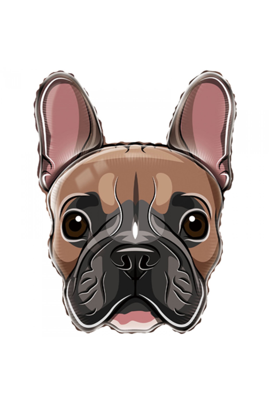 Купить FM Фигура Голова Бульдог в Новосибирске с доставкой