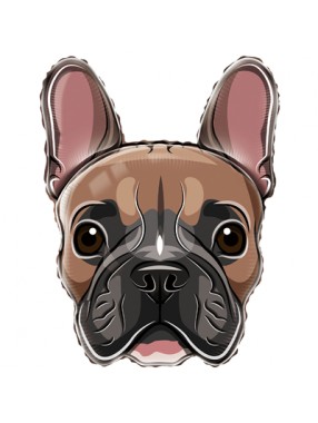 FM Фигура Голова Бульдог