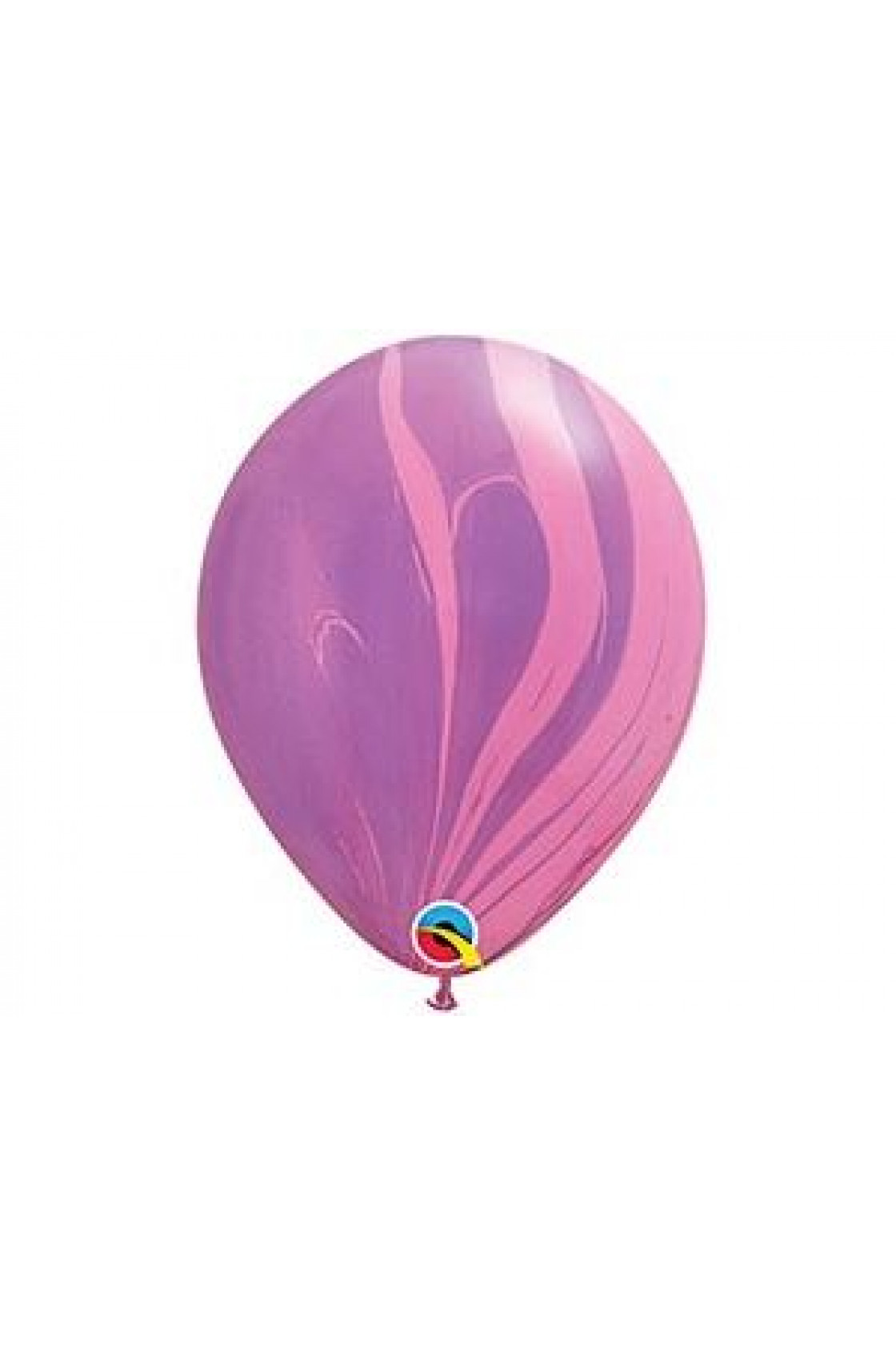 Купить 11" Qualatex Супер Агат Pink Violet в Новосибирске с доставкой