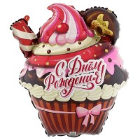 FM Фигура Кекс С Днем Рождения
