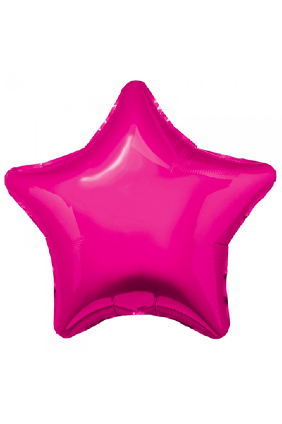 Купить FM Шар-Фольга 30"/76см Звезда фуксия Fuchsia в Новосибирске с доставкой