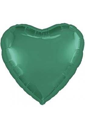 FM Шар Фольга 18" Сердце Кактус Бохо