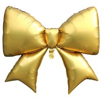 FM Фигура Бант золотой