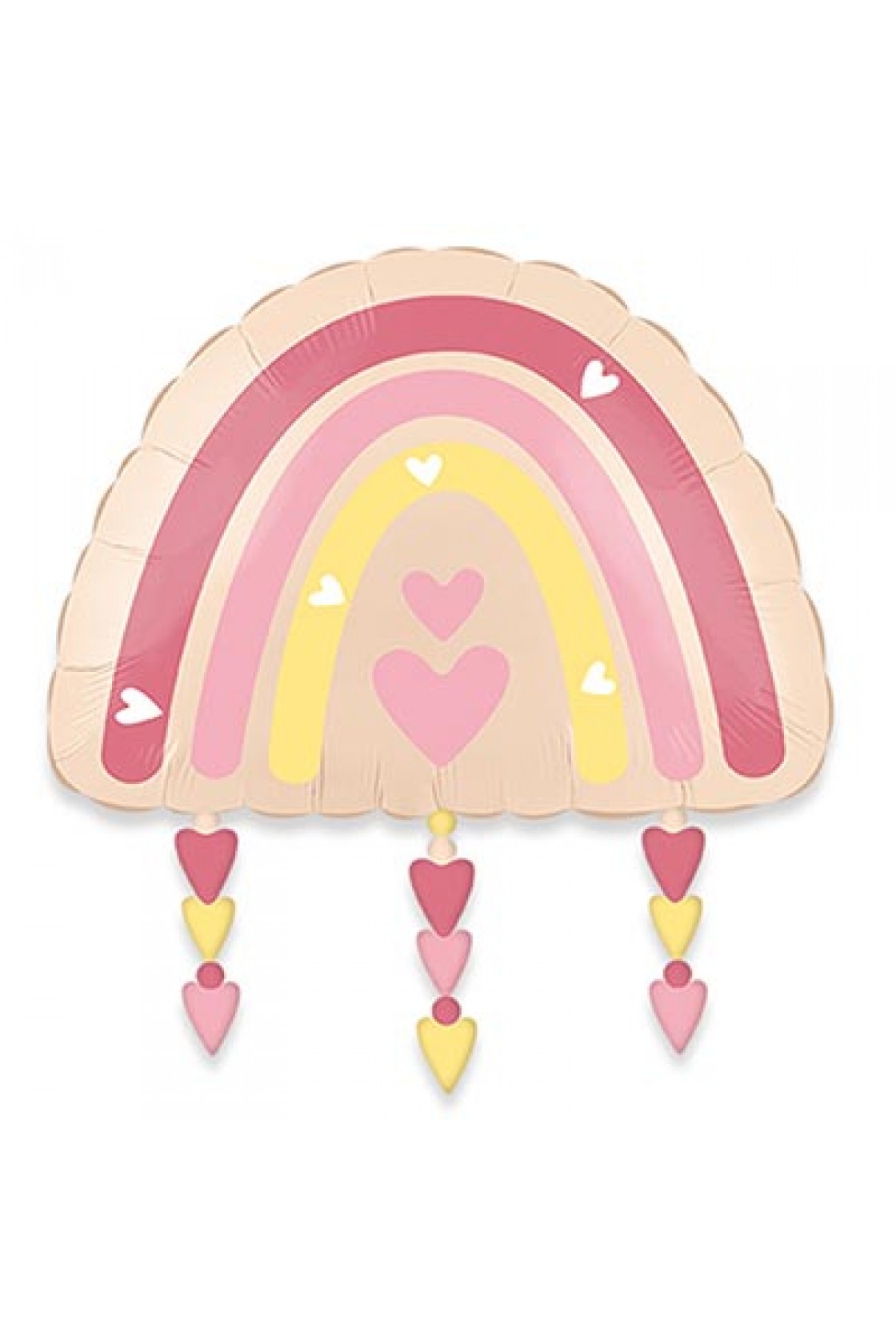 Купить FM Фигура Радуга с сердцами в Новосибирске с доставкой