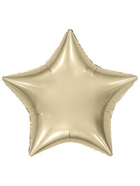 FM Шар-Фольга 36"/90 см Звезда Шампань