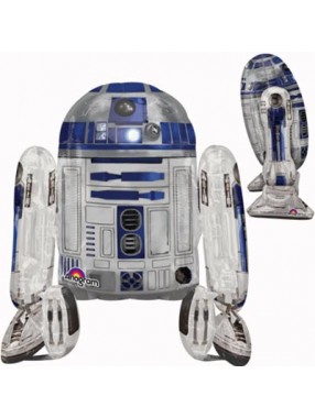 A  Ходяч.фигура Звездные войны R2D2 96см шар фол.