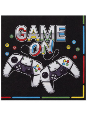Салфетки GAME ON 33*33/ 12шт